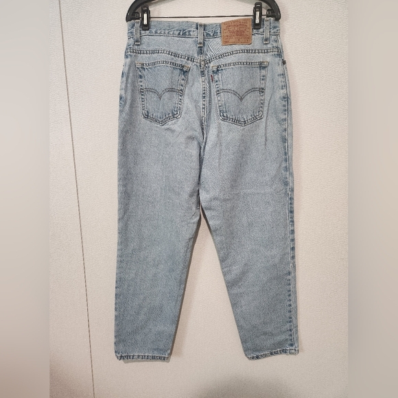 Levi's 550 Vintage Slim Fit Tapered Leg Mom Jeans High Rise Size 14 Miss - Picture 11 of 11